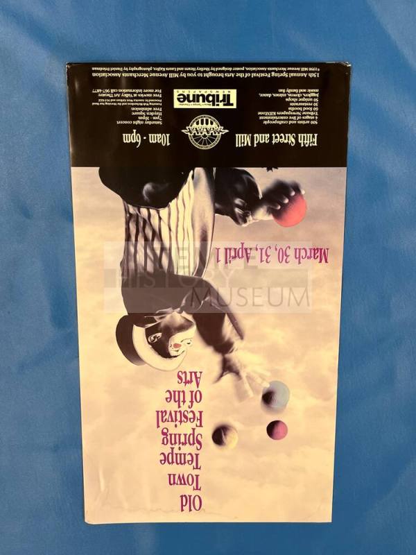 1990 Old Town Tempe Spring Festival of the Arts Poster
