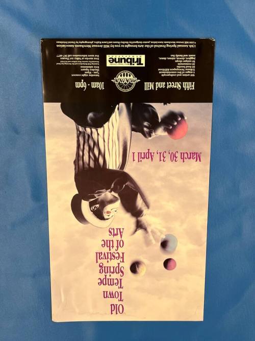 1990 Old Town Tempe Spring Festival of the Arts Poster