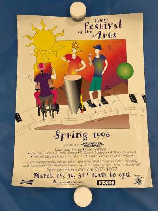 1996 Tempe Spring Festival of the Arts Poster