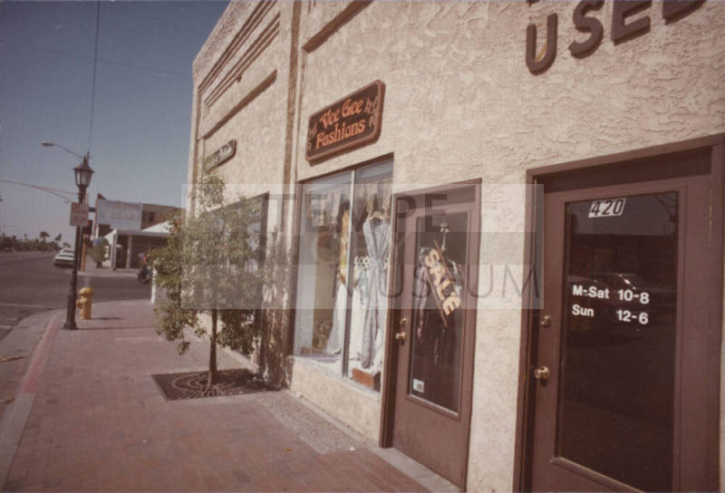 Vee Gee Fashions - 422 South Mill Avenue, Tempe, Arizona
