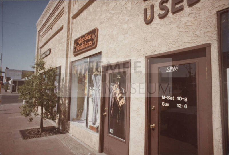 Vee Gee Fashions - 422 South Mill Avenue, Tempe, Arizona