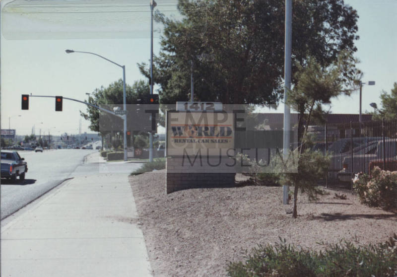 World Rental Car Sales - 1412 North Scottsdale Road, Tempe, Arizona