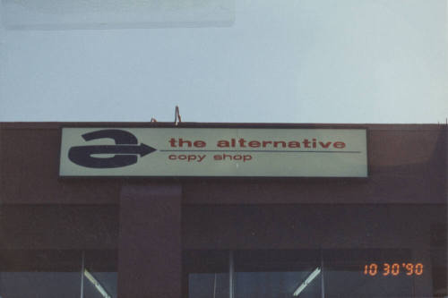 The Alternative Copy Shop -  915 S. Mill Avenue, Tempe, Arizona