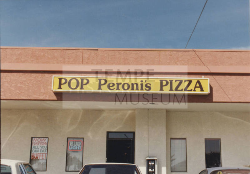 Pop Peroni's Pizza -  945 S. Mill Avenue, Tempe, Arizona