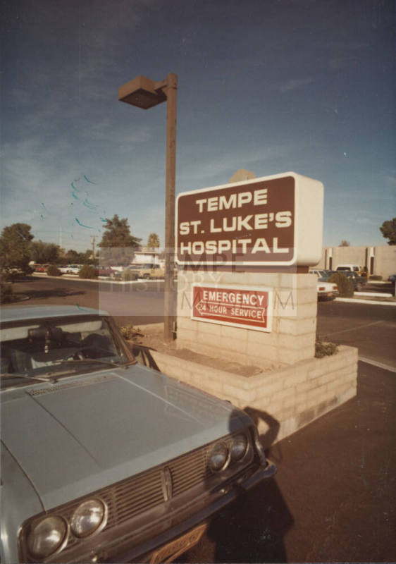 Tempe St. Lukes Hospital - 1500 South Mill Avenue, Tempe, Arizona