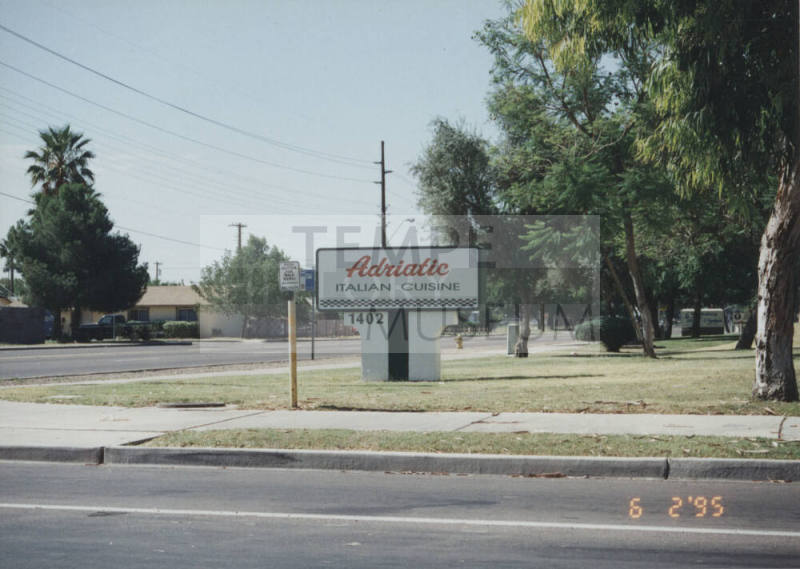 Adriatic Italian Cuisine - 1402 South Priest Drive, Tempe, Arizona