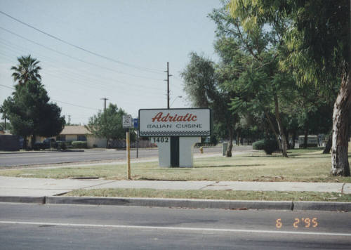 Adriatic Italian Cuisine - 1402 South Priest Drive, Tempe, Arizona