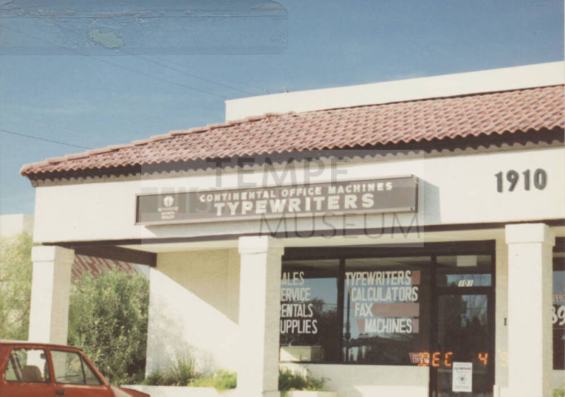 Continental Office Machines - 1910 South Priest Drive, Tempe, Arizona