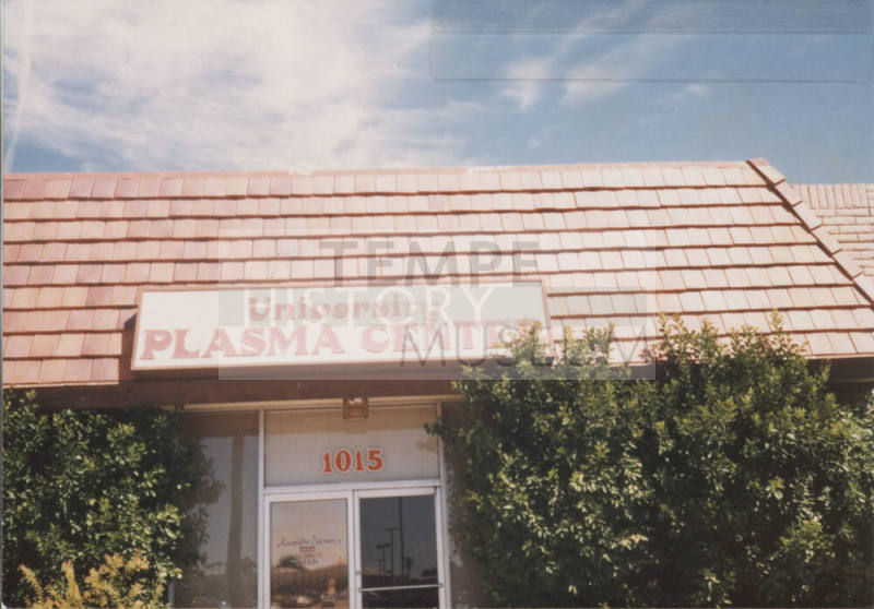 University Plasma Center - 1015 South Rural Road, Tempe, Arizona