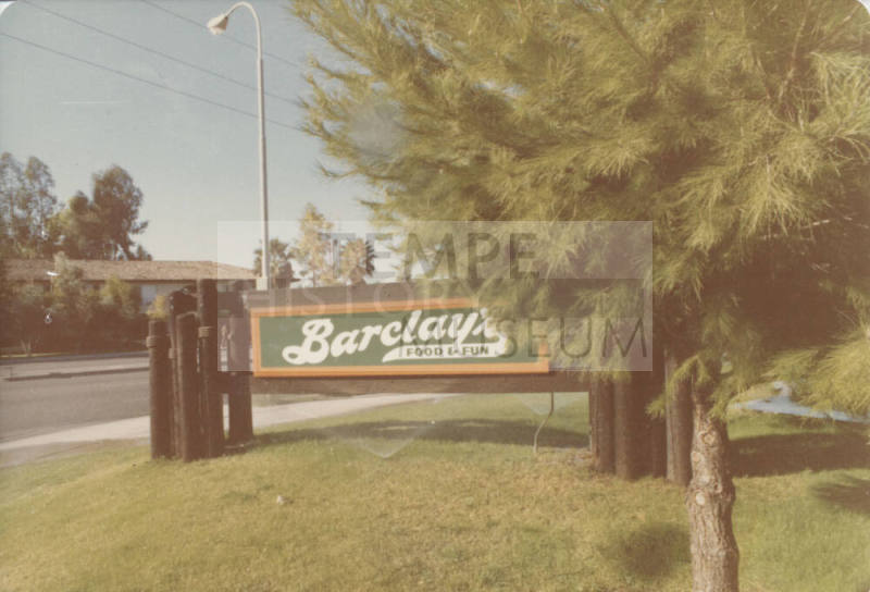 Barclay's Food and Fun - 4455 South Rural Road, Tempe, Arizona