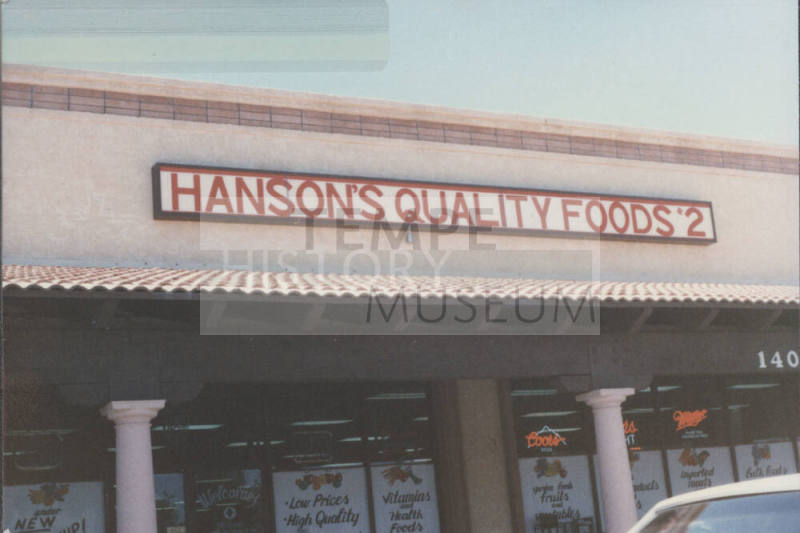 Hanson's Quality Foods #2 - 1409 West Southern Avenue, Tempe, Arizona