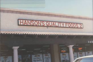 Hanson's Quality Foods #2 - 1409 West Southern Avenue, Tempe, Arizona