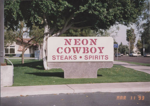 Neon Cowboy - 1470 East  Southern Avenue, Tempe, Arizona