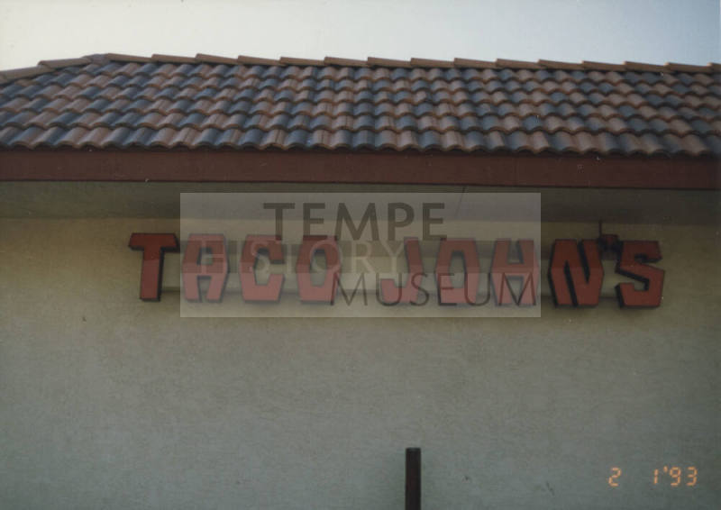 Taco Johns - 735 East University Drive, Tempe, Arizona