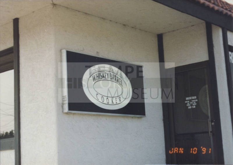 Whiskey Barrel Cooker - 735 East University Drive, Tempe, Arizona
