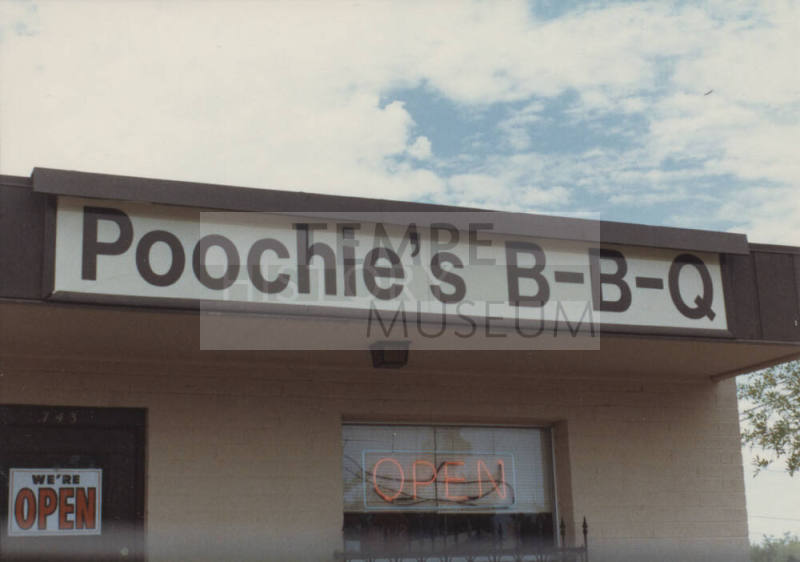 Poochie's B-B-Q - 743 West University Drive, Tempe, Arizona