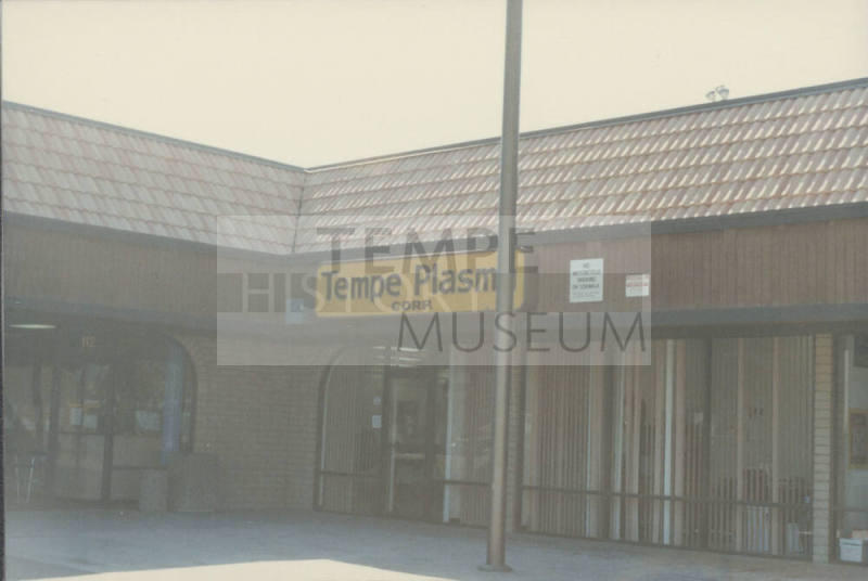 Tempe Plasma Corp - 933 East University Drive, Tempe, Arizona