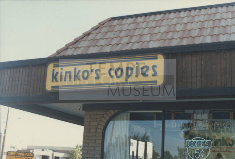 Kinko's Copies - 933 East University Drive, Tempe, Arizona