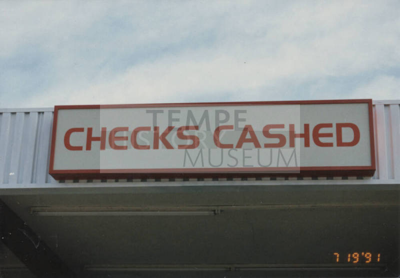 Checks Cashed - 1326 West University Drive, Tempe, Arizona
