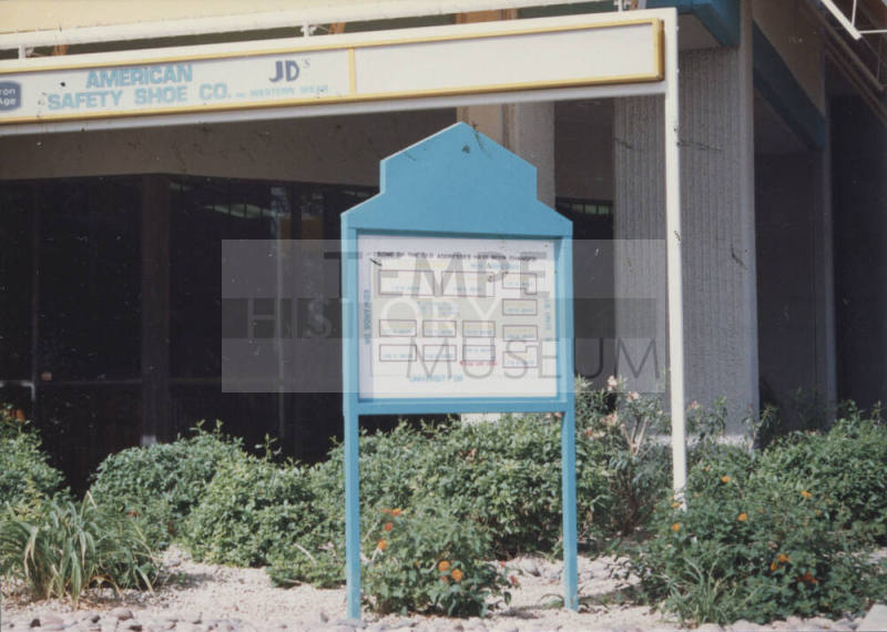 American Safety Shoe Co - 1755 West University Drive, Tempe, Arizona