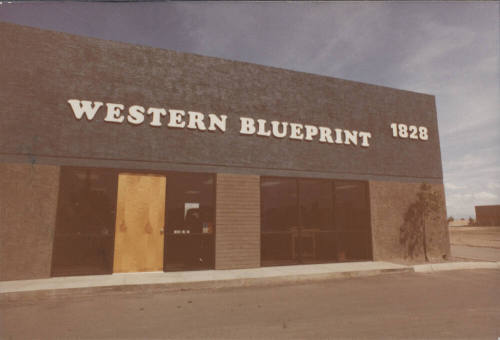 Western Blue Print - 1828 East University Drive, Tempe, Arizona