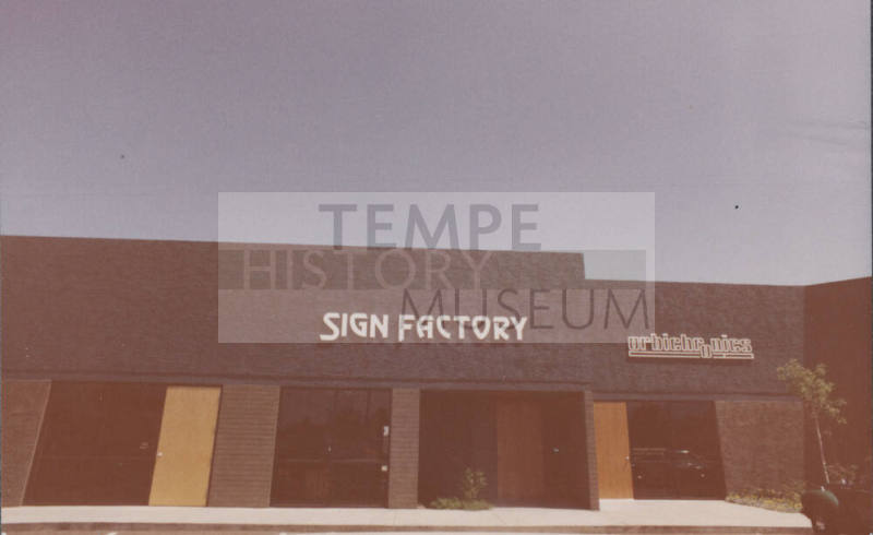 Sign Factory - 1828 East University Drive, Tempe, Arizona