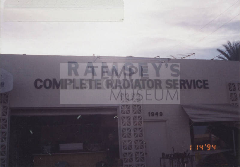 Ramsey's Radiator - 1949 East University Drive, Tempe, Arizona