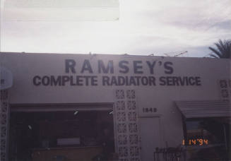 Ramsey's Radiator - 1949 East University Drive, Tempe, Arizona