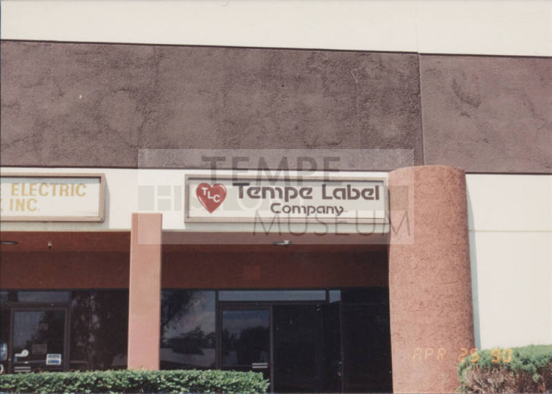 Tempe Label Company - 2078 East University Drive, Tempe, Arizona