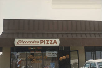 Riccardo's Pizza - 2531 East University Drive, Tempe, Arizona