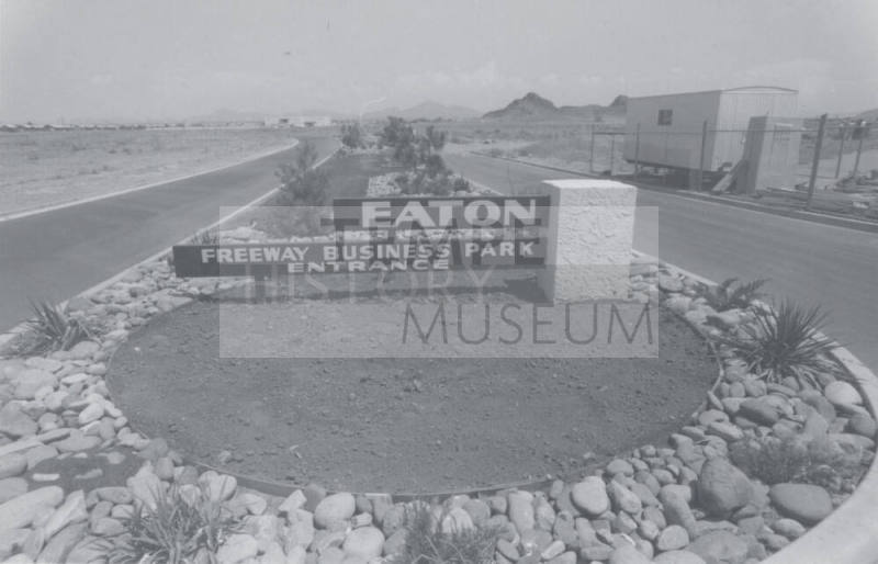 Eaton Freeway Business Park Entrance - 48th Street & Southern Avenue, Tempe, Arizona