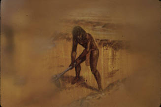 Hohokam Digging Canal (Drawing)