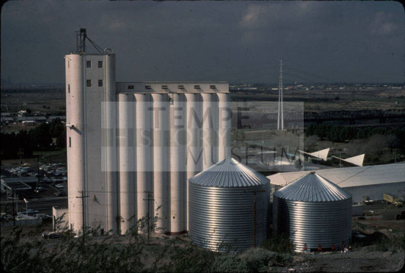 Hayden Flour Mill from Tempe Butte