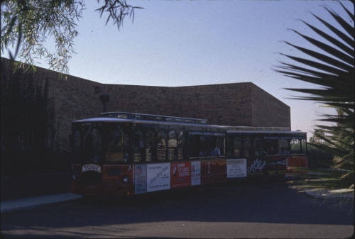 Tessie and Tilly Trolley at Pyle Center