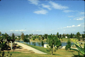 View of Kiwanis Park- Tempe, AZ