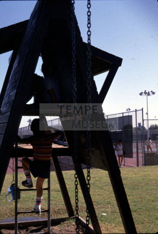 View of Playground, Kiwanis Park- Tempe