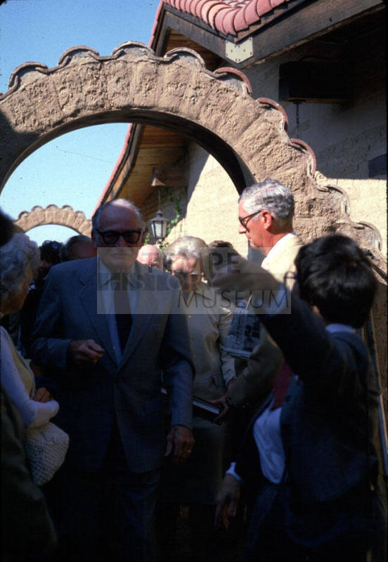 Barry Goldwater with Group of People