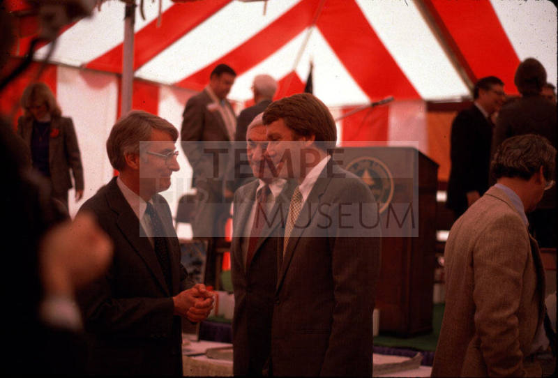 Governor Babbitt, Russell Nelson of Arizona State University