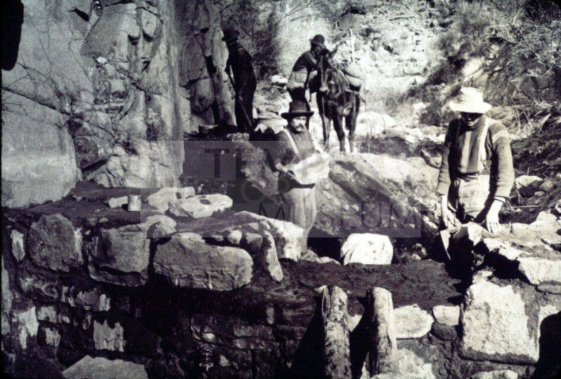 Roosevelt Dam Construction, Arizona