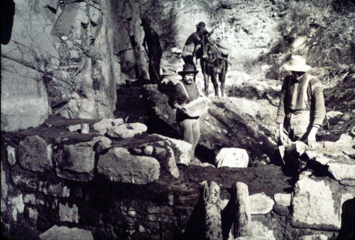 Roosevelt Dam Construction, Arizona