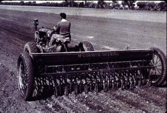 Farmer on Tractor