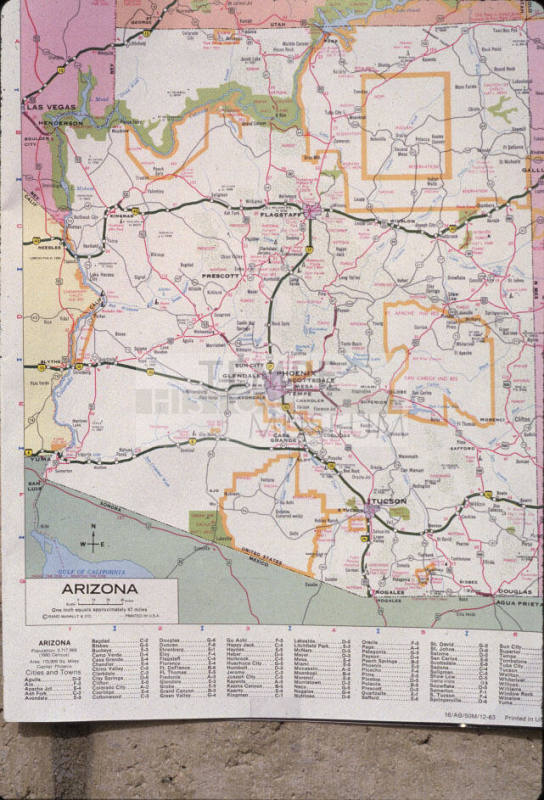Map of Arizona