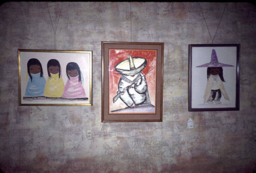 Art in Ted De Grazia's Studio-Tucson, AZ
