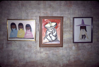 Art in Ted De Grazia's Studio-Tucson, AZ