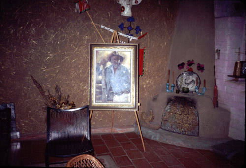 Portrait in Ted De Grazia Studio- Tucson