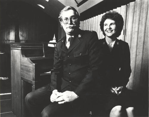 Salvation Army Officers at Headquarters