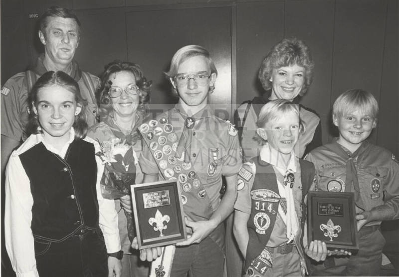 1981 BSA Family of the Year Recipients