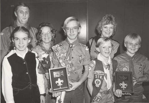 1981 BSA Family of the Year Recipients
