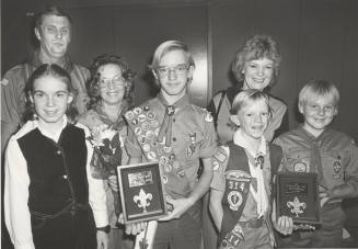 1981 BSA Family of the Year Recipients