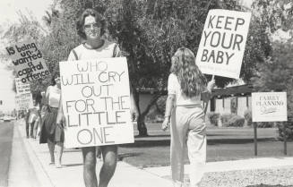 Anti-Abortion Protestors Picket